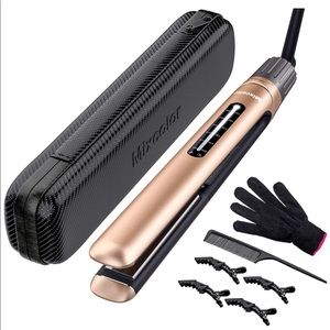 Brand New 2-in- 1 hair iron/ hair curler